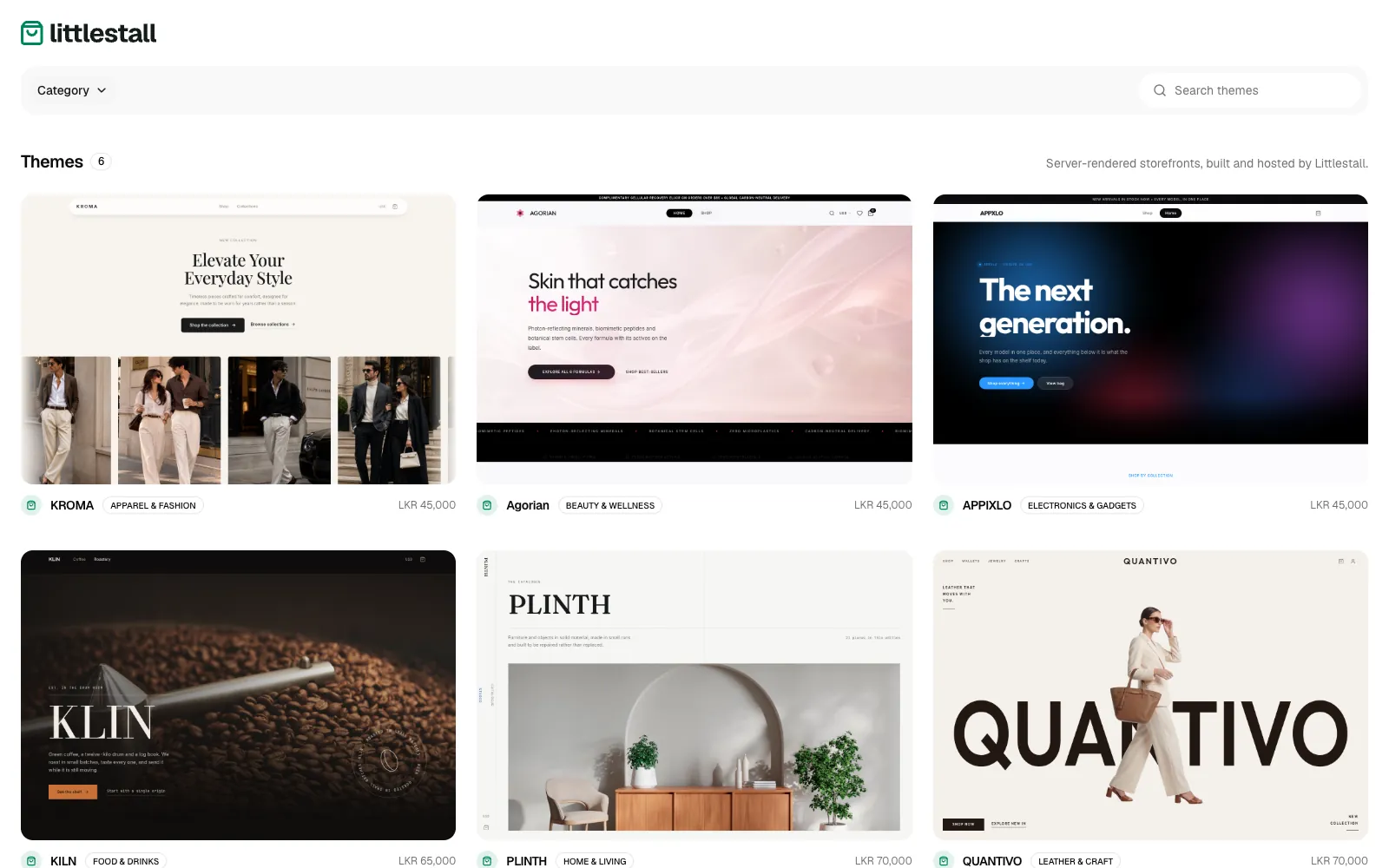 Littlestall — themes.littlestall.com